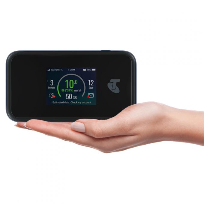 ZTE MU500 asli ZTE 5G Wi-Fi Pro Router 5G mm & sub 6GHz 4G CAT20 WiFi 6 + LAN Port 3