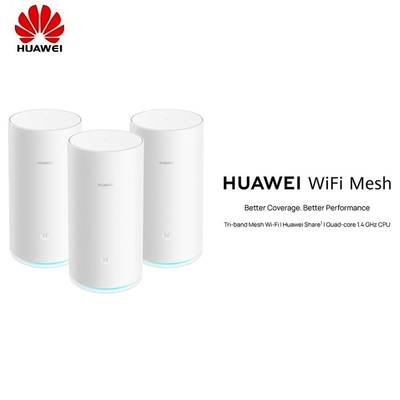 Beli Huawei WiFi Mesh Routers 3 Pack WS5800 Tap NFC-Enabled Android Devices 5GHz Signal online manufacture