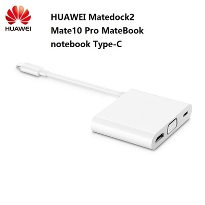 Beli Asli HUAWEI MateDock 2 dock Untuk Mate10 Pro MateBook DXX Pro E notebook Tipe-C online manufacture