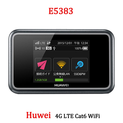 Beli Unlocked Huawei E5383 cat6 4G mobile wifi router portatil repetidor wifi router online manufacture