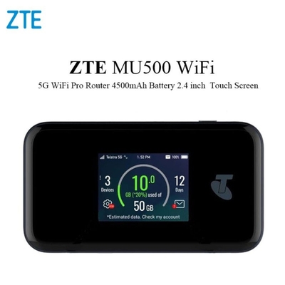 Beli ZTE MU500 asli ZTE 5G Wi-Fi Pro 5G mm & sub 6GHz 4G CAT20 WiFi 6 + LAN Port online manufacture
