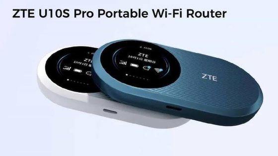 Beli Unlocked ZTE U10S Pro Portable Wireless WiFi 229Mbps 4G LTE Router Mini Outdoor Modem Hotspot Dengan Slot Kartu Sim 3000mAh online manufacture