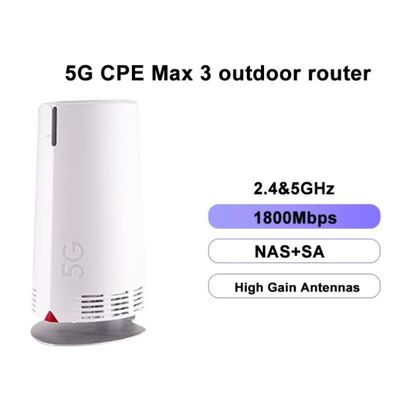 Beli 5G CPE Max 3 Outdoor Outdoor Mesh Wireless Unlocked LTE 5G CPE Hotspot Router Wifi 6 Routers online manufacture