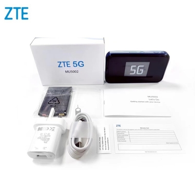 Beli Router WiFi ZTE 5GHz Mu5002 5G NSA SA 5G NR+LTE EN-DC-Sub 6G Router Nirkabel online manufacture