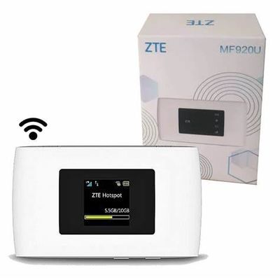 Router Wi-Fi 4G LTE ZTE MF920U D680 Rute Pencadangan Daya Router Rmakita