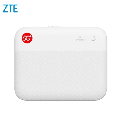 Asli ZTE F50 5G MiFi Pengulang Sinyal Jaringan Sub-6 SA/NSA Saku Hotspot Luar Ruangan DL1,6 Gb/s UL 225 Mb/s Kartu Sim WiFi