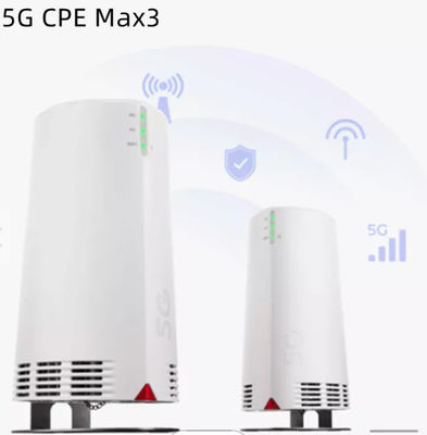 5G CPE Max 3 Outdoor Router CPE Mesh Wifi 6 NSA+SA dengan Antenna Gain Support RJ45 Sim Card Slot 5g Wifi Extender Router