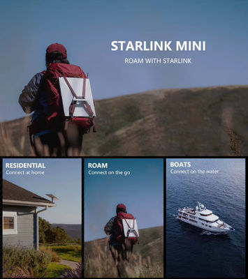 STARLINK Mini Mini Starlink Mount Kit AC Dual Band Wi-Fi System - White Starlink Mini Internet Kit