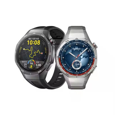 Original HUAWEI WATCH GT 5 Pro Smart Watch AMOLED Color Screen Sports Tracker Monitor Kesehatan Jam Tangan Baterai Hingga 2 Minggu